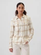 Рубашка женская Gap 235736808 XL Бежевая/Молочная (1159863866) - изображение 1