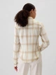 Рубашка женская Gap 235736808 XL Бежевая/Молочная (1159863866) - изображение 2