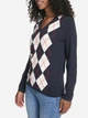 Пуловер женский Tommy Hilfiger 526137521 2XL Синий (1159863441) - изображение 5
