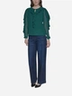 Блузка женская Karl Lagerfeld 7590900 XL Зеленая (1159863502) - изображение 5
