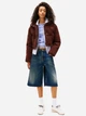 Куртка демисезонная женская Tommy Hilfiger 707508489 L Коричневая (1159863681) - изображение 3