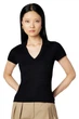 Джемпер в рубчик DKNY 42(S) Черный (147954) - изображение 1