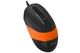 Мышь A4Tech Fstyler FM10 1600dpi Black+Orange, USB - изображение 4