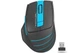 Мышь A4Tech Fstyler FG30 2000dpi Grey+Blue, USB, Wireless - изображение 1