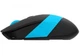 Мышь A4Tech Fstyler FG10S 2000dpi Black+Blue, USB, Wireless, бесшумная (FG10S (Blue)) - изображение 5