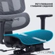 Офісне крісло OfficePro Skyline Footrest OC750-B-DG-DG Black/Dark Gray [167832] - зображення 13