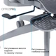 Офисное кресло OfficePro Skyline Footrest OC750-G-DG-DG Gray/Dark Gray [167835] - изображение 17