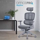 Офисное кресло OfficePro Skyline Footrest OC750-G-DG-DG Gray/Dark Gray [167835] - изображение 18