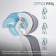 Офісне крісло OfficePro Skyline Footrest OC750-W-DG-DG White/Dark Gray [167836] - зображення 12