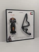 3D Картина На Стіну 25x25 см з Моделлю Bburago Red Bull Racing RB21 Formula One Team в Масштабі 1:43 Переможне Гран-Прі 2025р. для № 1 Max Verstappen та 3D траса Abu Dhabi GP "Yas Marina Circuit" / Сезон 2025 / Формула 1 / Макс Ферстаппен - изображение 4