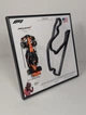 3D Картина На Стіну 25x25 см з Моделлю Bburago McLaren MCL39 Formula One Team в Масштабі 1:43 Переможне Гран-Прі 2025р. для № 81 Oscar Piastri та 3D траса Miami GP "Miami International Autodrome" / Сезон 2025 / Формула 1 / Оскар Піастрі - изображение 11
