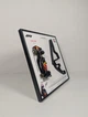 3D Картина На Стіну 25x25 см з Моделлю Bburago Red Bull Racing RB21 Formula One Team в Масштабі 1:43 Переможне Гран-Прі 2025р. для № 1 Max Verstappen та 3D траса Abu Dhabi GP "Yas Marina Circuit" / Сезон 2025 / Формула 1 / Макс Ферстаппен - изображение 12