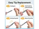 Стилус Vention 2-in-1 Stylus Pen Gray Aluminum Alloy Type (KQMH0) - изображение 4
