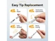 Стилус Vention 3-in-1 Magnetic Stylus Pen White Aluminum Alloy Type (KQLW0) - изображение 7