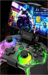 Джойстик Ipega PG-9666B геймпад для Android iOS ПК с RGB подсветкой двойной вибрацией и программируемыми кнопками - изображение 3