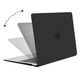Чехол противоударный для MacBook Air 13.6 дюймов силикон защита от ударов черный - изображение 5