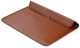 Чехол PU Sleeve Case для MacBook Air 13 коричневый силиконовый защитный аксессуар для хранения и переноски - изображение 2