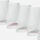 Набор мужских носков коротких хлопковых Levi`s 689039169 One Size 6 пар Белый (1159864042) - изображение 3