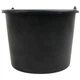 Ведро хозяйственное без крышки пластиковое OSTERO tools, черное, 12 л - 619908 - изображение 2