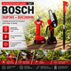 Садовий набір BOSCH секатор DUP365 + пила DUC280HN + штанга 2 м - зображення 2