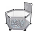 Детский игровой манеж с мелкой сеткой 130×100×65 см - изображение 10