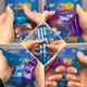 Конструктор дитячий силіконовий прозорий Magic Gummy Bloc 40 деталей | М’які сенсорні блоки для дітей від 3 років - зображення 2