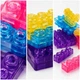 Конструктор дитячий силіконовий прозорий Magic Gummy Bloc 40 деталей | М’які сенсорні блоки для дітей від 3 років - зображення 3