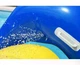 Надувной игровой центр водная горка Bestway 52453 синий с желтым прямоугольным из винила для бассейна до 69 кг 247х124х100 см (9-163-52453 BW) - изображение 6