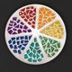 Набор для творчества Стеклянная мозаика Mosaaro «Flower. Цветок» (MA2034) - изображение 5