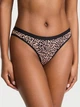 Котонові трусики-бікіні Victoria's Secret Stretch Cotton Bikini Panty M Леопардові 27066789 - изображение 1