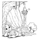 Раскраска Дисней Маленькие куколки Hachette антистресс | Disney Grand carre Adorables Petites Poupees - изображение 3