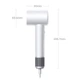 Потужний фен Mijia H501 з піддувом для сушіння волосся ionic hair dryer Фен з іонізацією компактний Фен з регулюванням температури сучасний - зображення 3