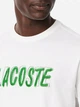 Футболка довга чоловіча Lacoste 543753535 4XL Біла (1159862571) - зображення 4
