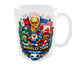 Кружка (чашка) с принтом «World Cup Are You In?» – подарок для футбольного болельщика | 330 мл - изображение 4