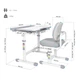 Парта Cubby Nerine grey (221920) - изображение 5