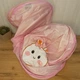 Детский игровой домик палатка-замок «Волшебный уголок» розовая с гирляндой 140х110 см - изображение 5