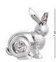 Статуэтка с камнями Swarovski Кролик 6х7 см 1601992 - изображение 2