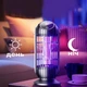 Лампа антимоскитная электрическая ловушка для насекомых Anex до 20 метров Черная - изображение 2