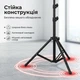 Напольная стойка-штатив с подносом для проектора, ноутбука и звуковой карты 1.6 м - изображение 5