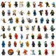 Набор наклеек Ниндзяго Ninjago 50 шт - изображение 3