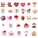 Набор наклеек Любовь Love Valentine's Day 50 шт - изображение 5