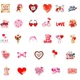 Набор наклеек Любовь Love Valentine's Day 50 шт - изображение 6