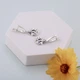 Серьги серебряные с подвесками-птицами Дивоптах Amethyst 925 Zirkon - изображение 5