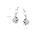 Серьги серебряные с подвесками-птицами Дивоптах Amethyst 925 Zirkon - изображение 6