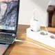 Мережевий зарядний пристрій Hoco C102A Furza QC3.0 28.5W 4USB White - зображення 7