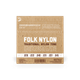 Струны для классической гитары DʼADDARIO EJ33 FOLK NYLON 80/20 Bronze Ball End Clear Treble - изображение 2