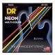 Струны для бас-гитары DR Strings Neon Multi-Color Bass - Medium - 5 String (45-125) - изображение 1