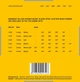 Струни для бас-гітари WARWICK 41401 Yellow Label Medium 6-String (25-135) - зображення 2