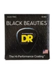 Струны для электрогитары DR Strings Black Beauties Electric - Extra Heavy 7-String (11-60) - изображение 1