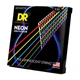 Струны для акустической гитары DR Strings Neon Multi-Color Acoustic - Custom Light (11-50) - изображение 2